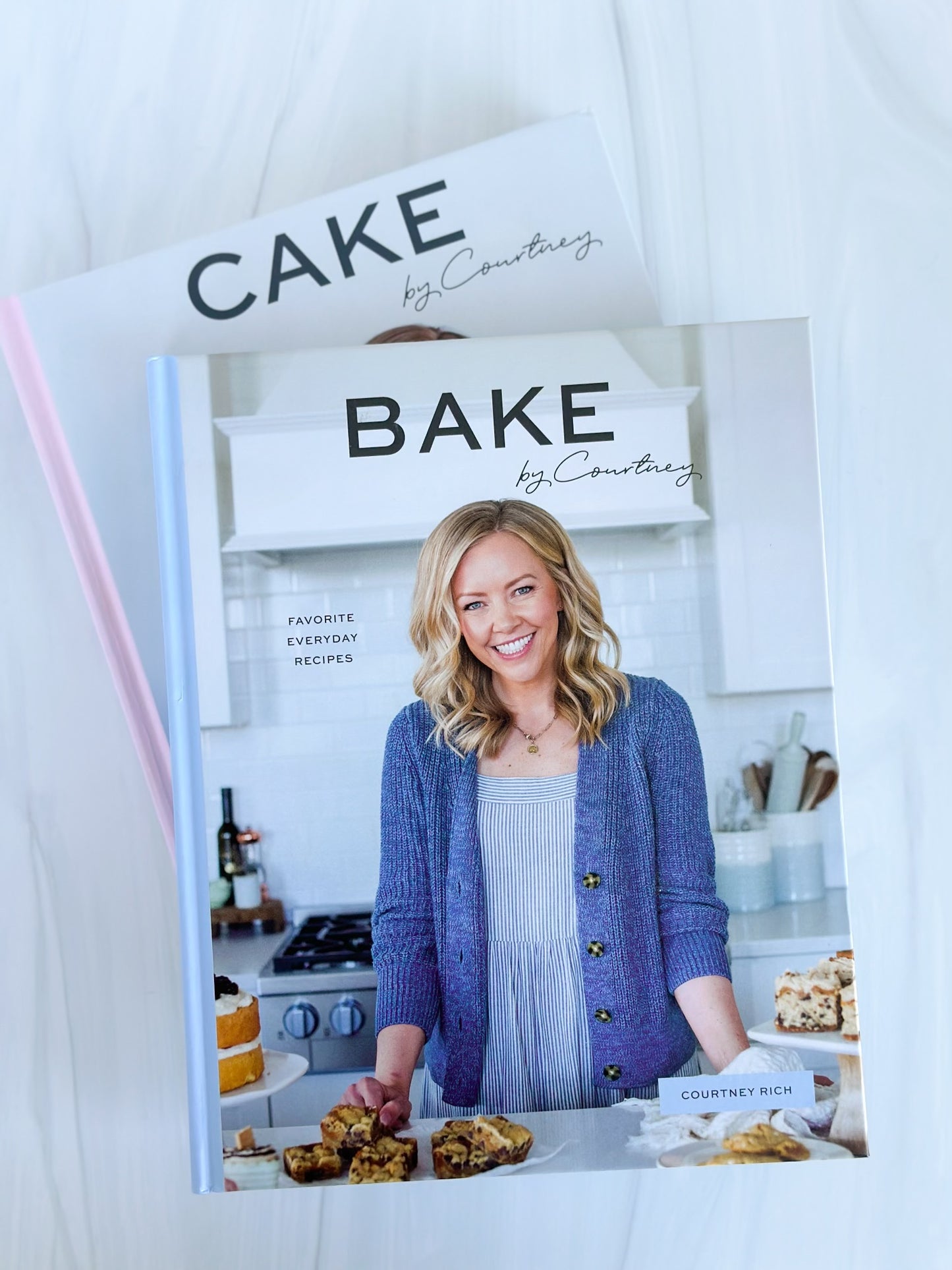 "CAKE, by Courtney" and "BAKE, by Courtney" Book Bundle