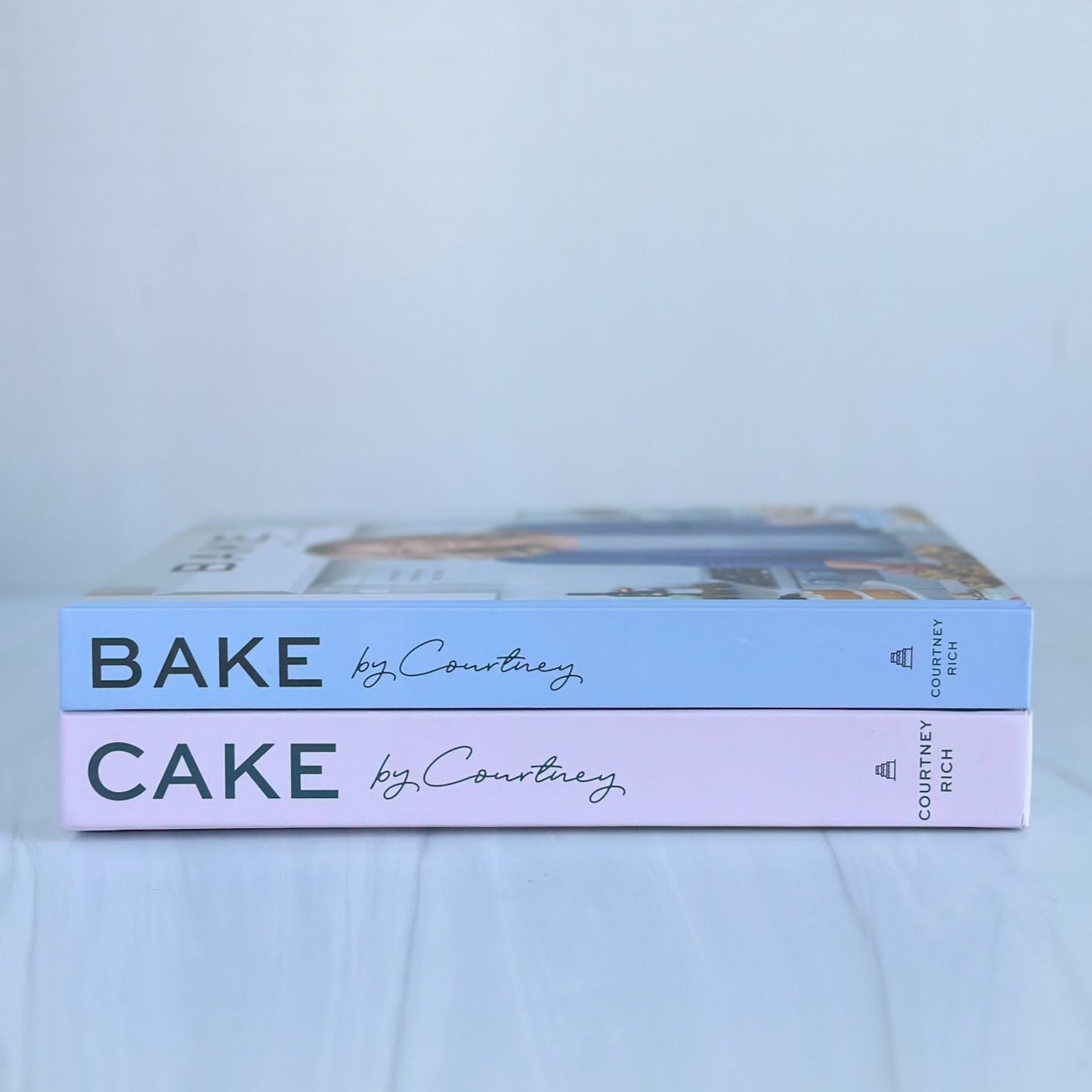 "CAKE, by Courtney" and "BAKE, by Courtney" Book Bundle
