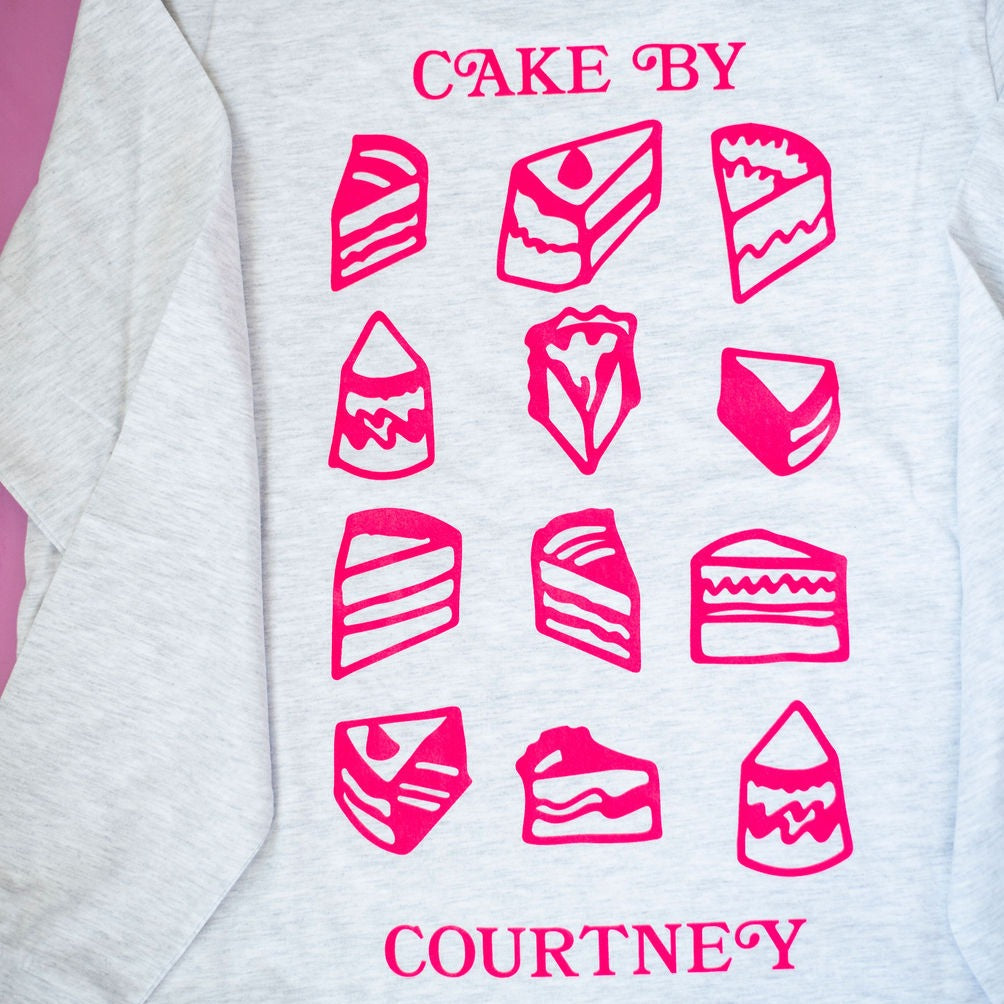 "All You Need is Cake" Grey Tee