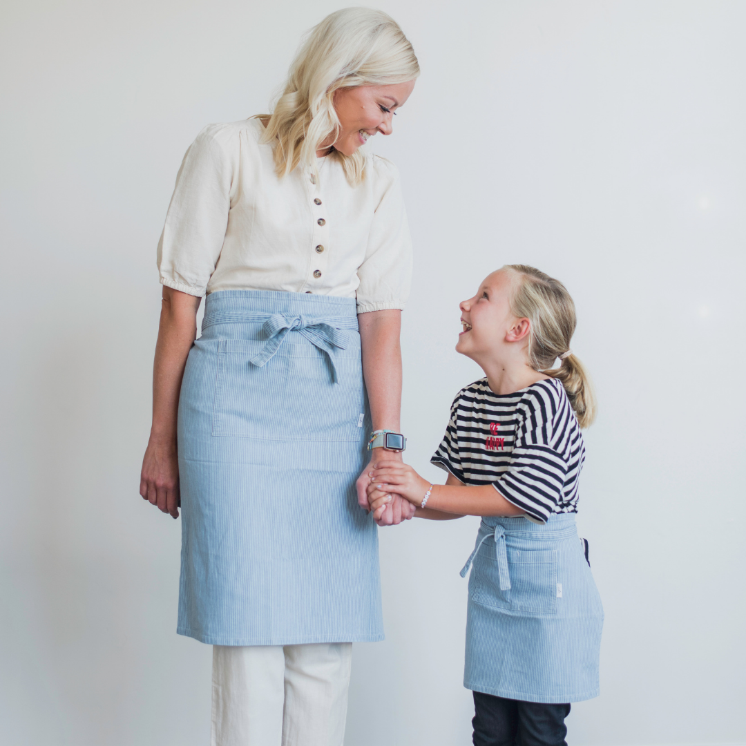 Adult & Mini Matching Apron Set ($15 each on sale today only)