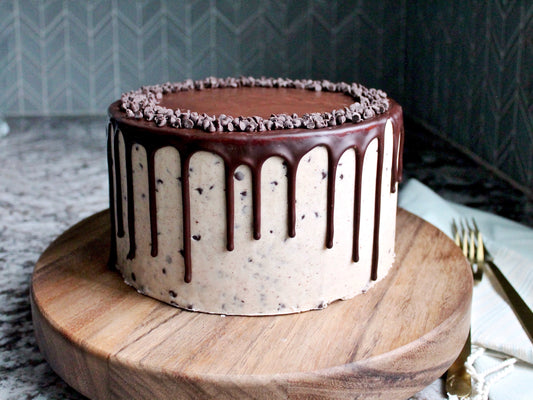 September: Oatmeal Chocolate Chip Cookie Cake