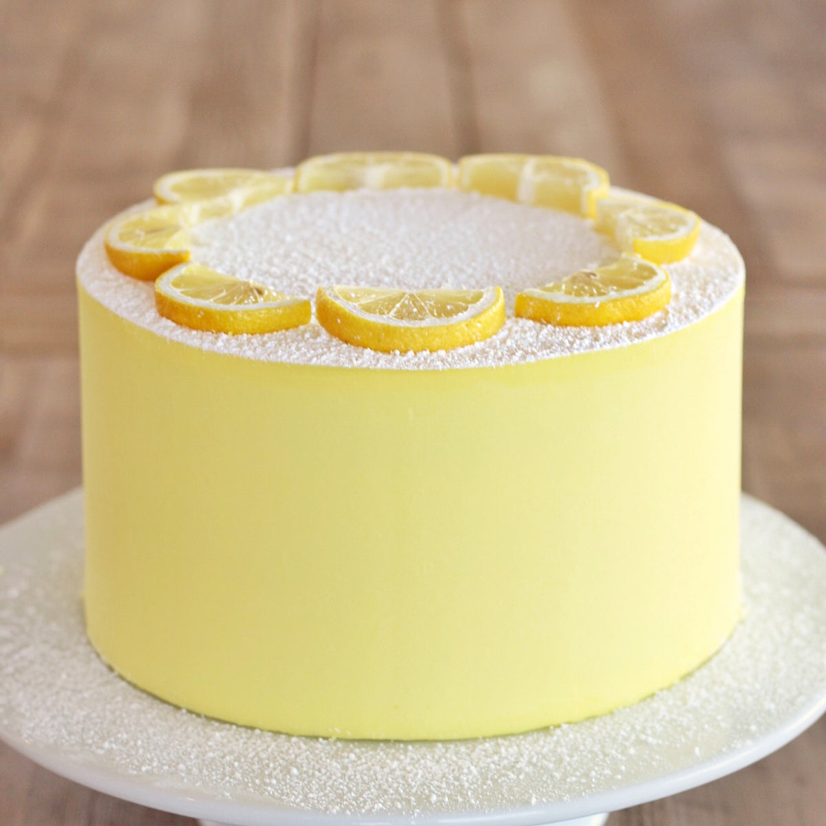 Lemon Bar Cake Shop Cake by Courtney
