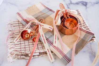 Rose Gold Measuring Cup and Spoon Set
