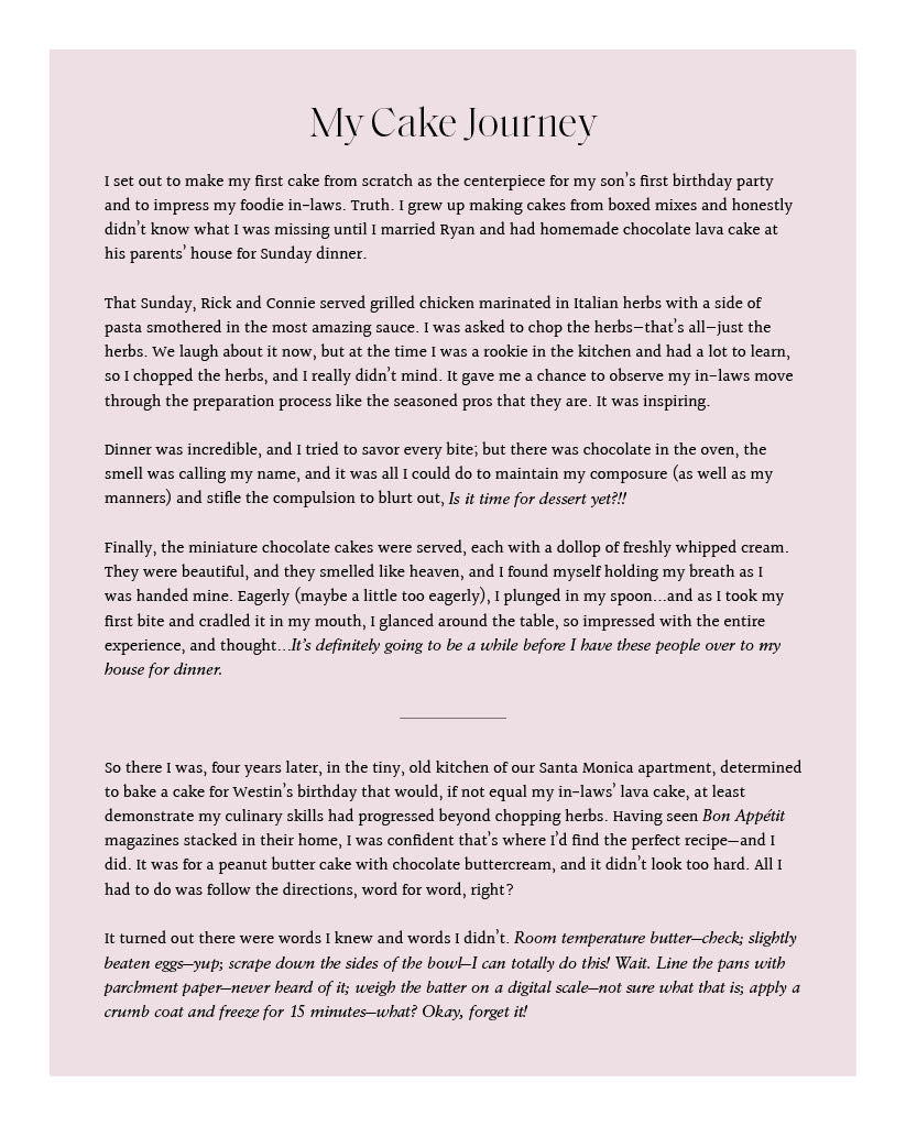 "CAKE, by Courtney" Cookbook Shop Cake by Courtney